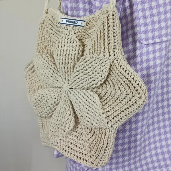 a knitted bag on a dress PRIGRIZ